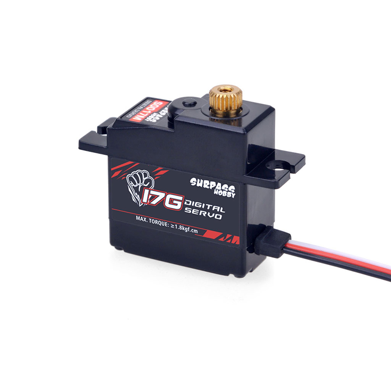 Hobby Quality Rc Cars - เซอร์โวดิจิตอล1.8กก. เซอร์โวดิจิทัลสำหรับเครื่องบินบังคับวิทยุกก. S0017M งานอดิเรก1/24รถบรรทุกเรือบรรทุกเครื่องบินท่อเครื่องบิน