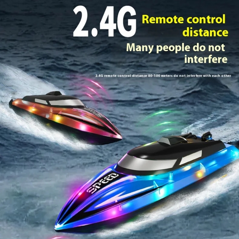 Rc Hobby Grade Boat - เรือบังคับวิทยุ 2.4G รีโมทคอนโทรล เรือเร็ว ของเล่นน้ำ เรือยอชท์ไฟฟ้า