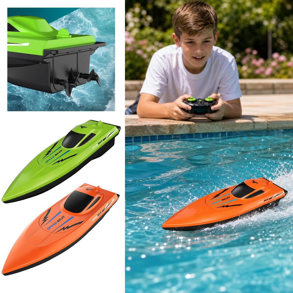 Rc Hobby Grade Boat - เรือเร็ว RC 2.4G ความเร็วสูง กันน้ำ พร้อมรีโมทคอนโทรล