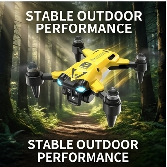 Rc Hobby Grade Helicopter - โดรนอัจฉริยะพร้อมกล้อง 3 ตัว, เซ็นเซอร์วัดการเคลื่อนไหว, มอเตอร์ไร้แปรงถ่าน และระบบกลับอัตโนมัติด้วยปุ่มเดียว,