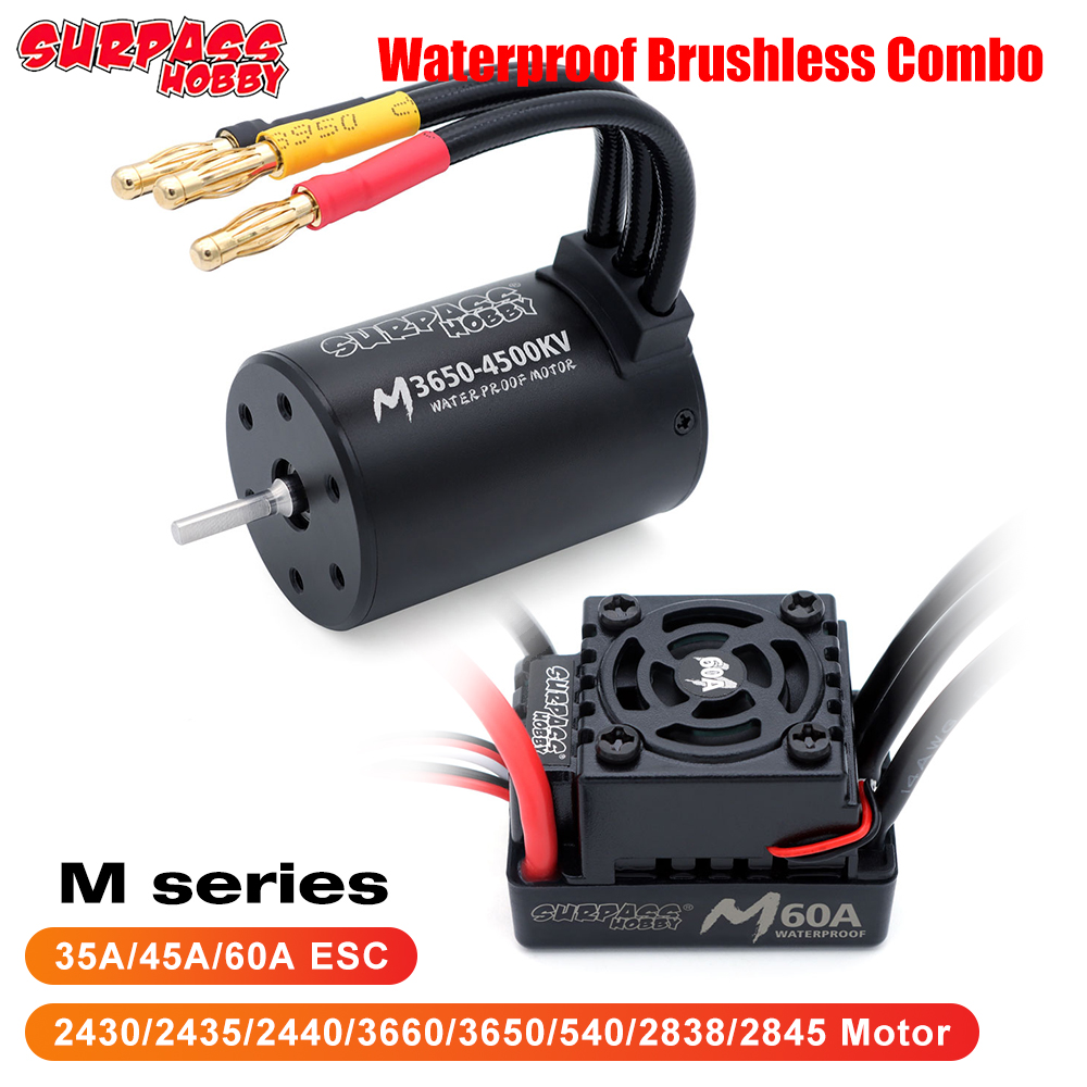 Rc Hobbyking - SURPASS HOBBY RC M24/28/540/36 มอเตอร์ M35A/45A/60A