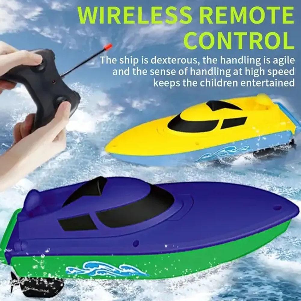 Rc Hobby Grade Boat - เรือควบคุมระยะไกล 2.4G สำหรับเด็ก เรือ RC ไฟฟ้า
