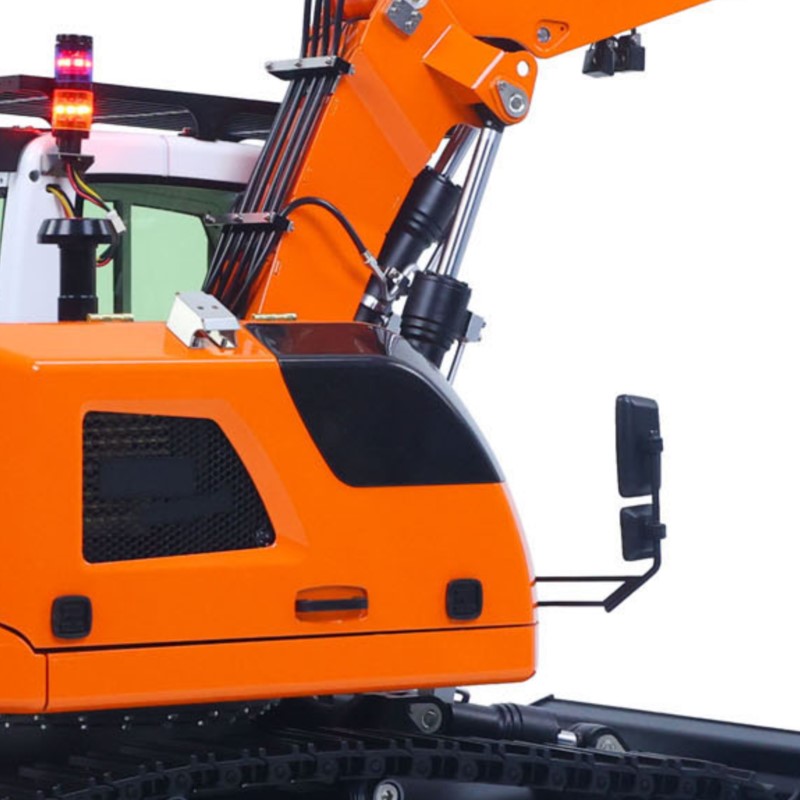 Rc Hobby Track - รถขุดไฮดรอลิกบังคับวิทยุ 1/14 รุ่น LR914 ตัวถังโลหะ แบบตีนตะขาบ