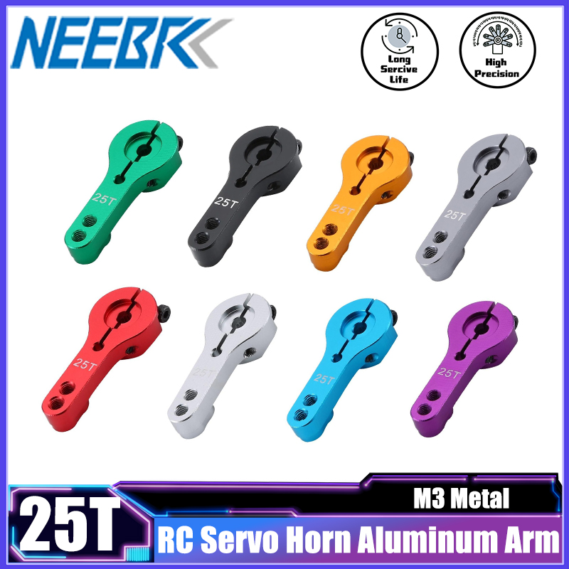 Rc Hobby Model - NEEBRC 25T RC Servo Horn อลูมิเนียมชุดสําหรับ