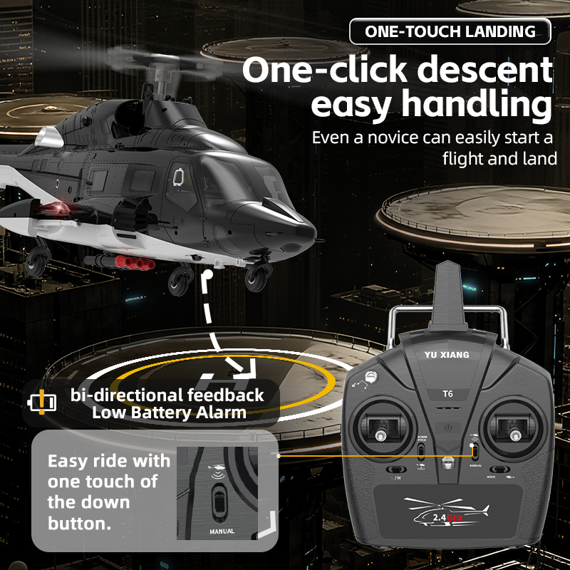 เฮลิคอปเตอร์บังคับวิทยุ YUXIAN - Rc Hobby Grade Helicopter บทวิจารณ์และราคา