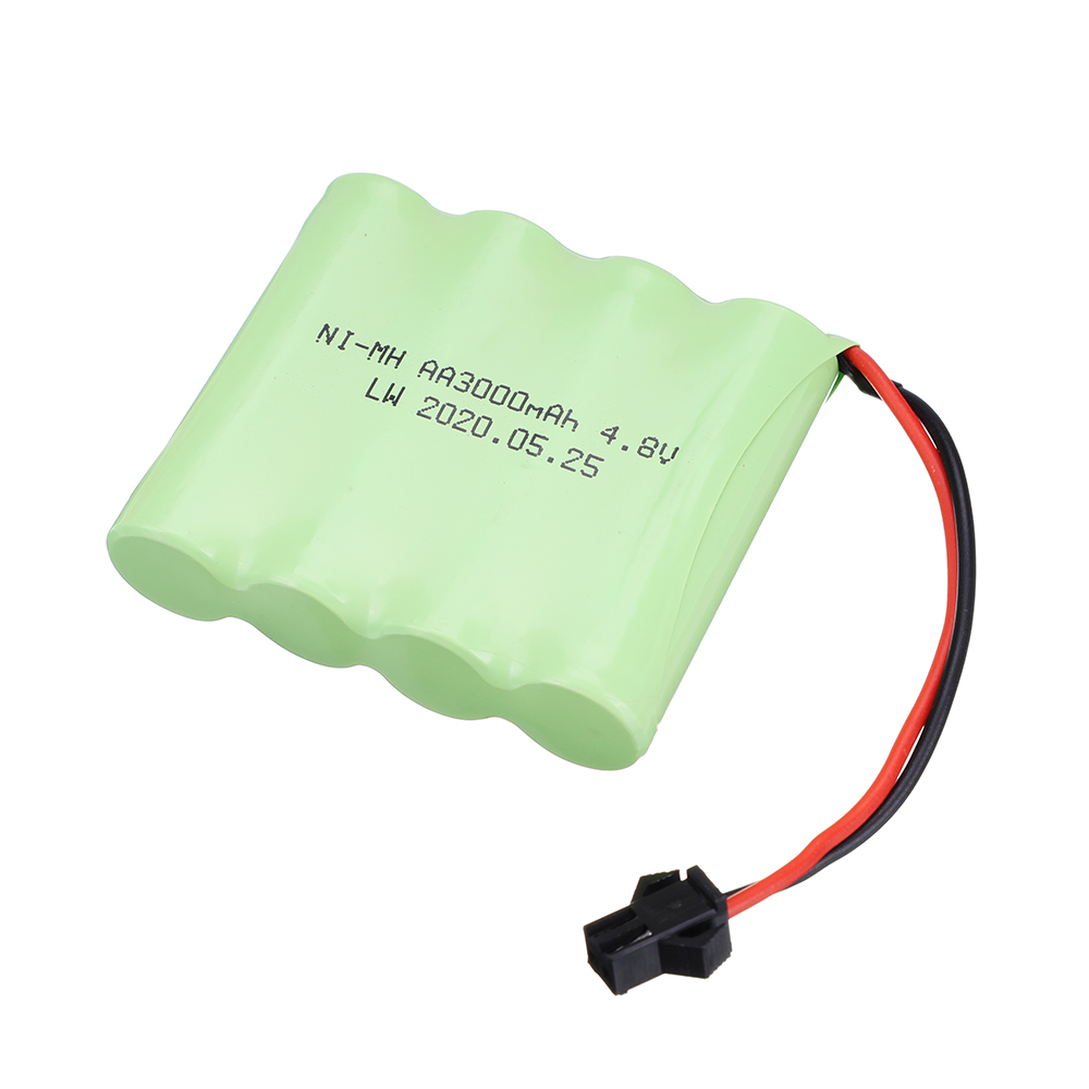 แบตเตอรี่แบบชาร์จได้ NiMH 4.8V - Rc Hobby Tank บทวิจารณ์และราคา
