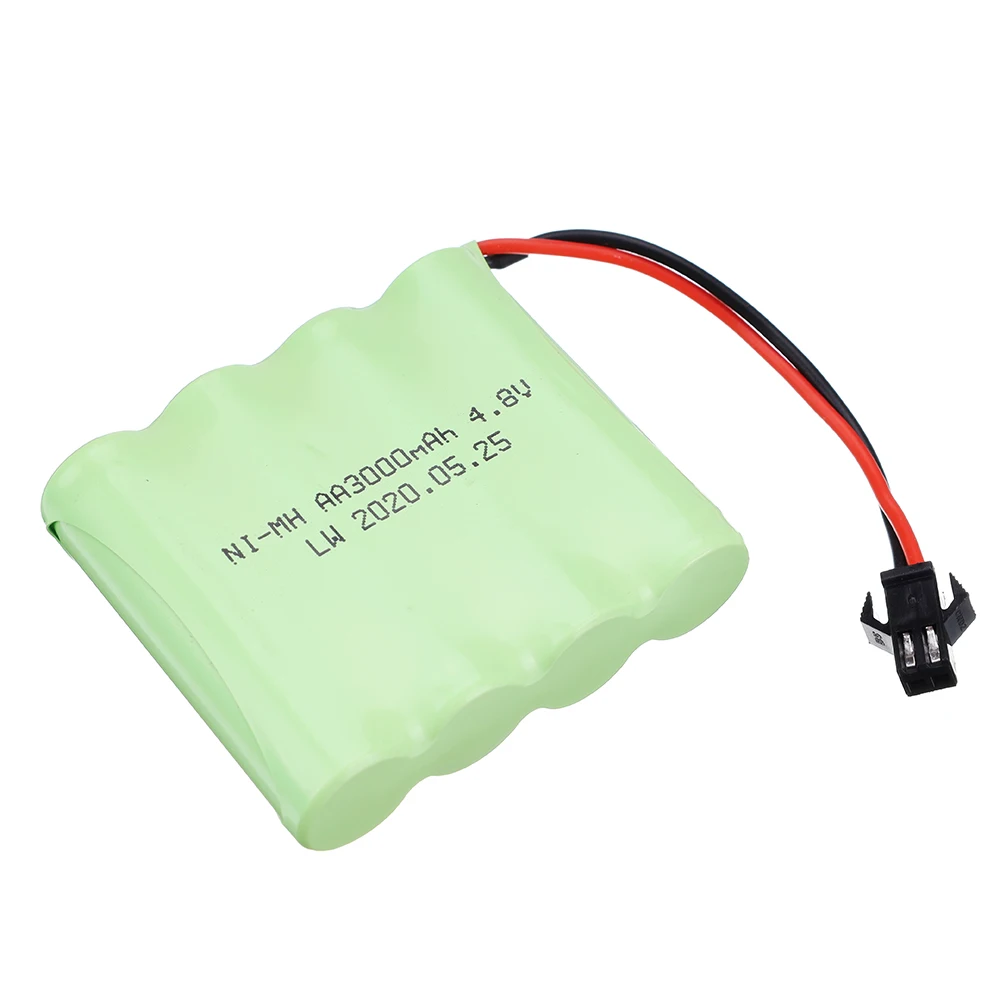 แบตเตอรี่แบบชาร์จได้ NiMH 4.8V - Rc Hobby Tank บทวิจารณ์และราคา