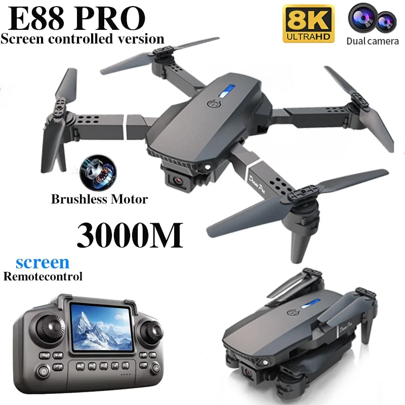 โดรนรุ่น Professional E88 PRO  - Rc Hobby Grade Helicopter บทวิจารณ์และราคา