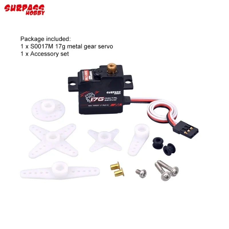 เซอร์โว SURPASS Hobby S0017M 1 - Hobby Quality Rc Cars บทวิจารณ์และราคา