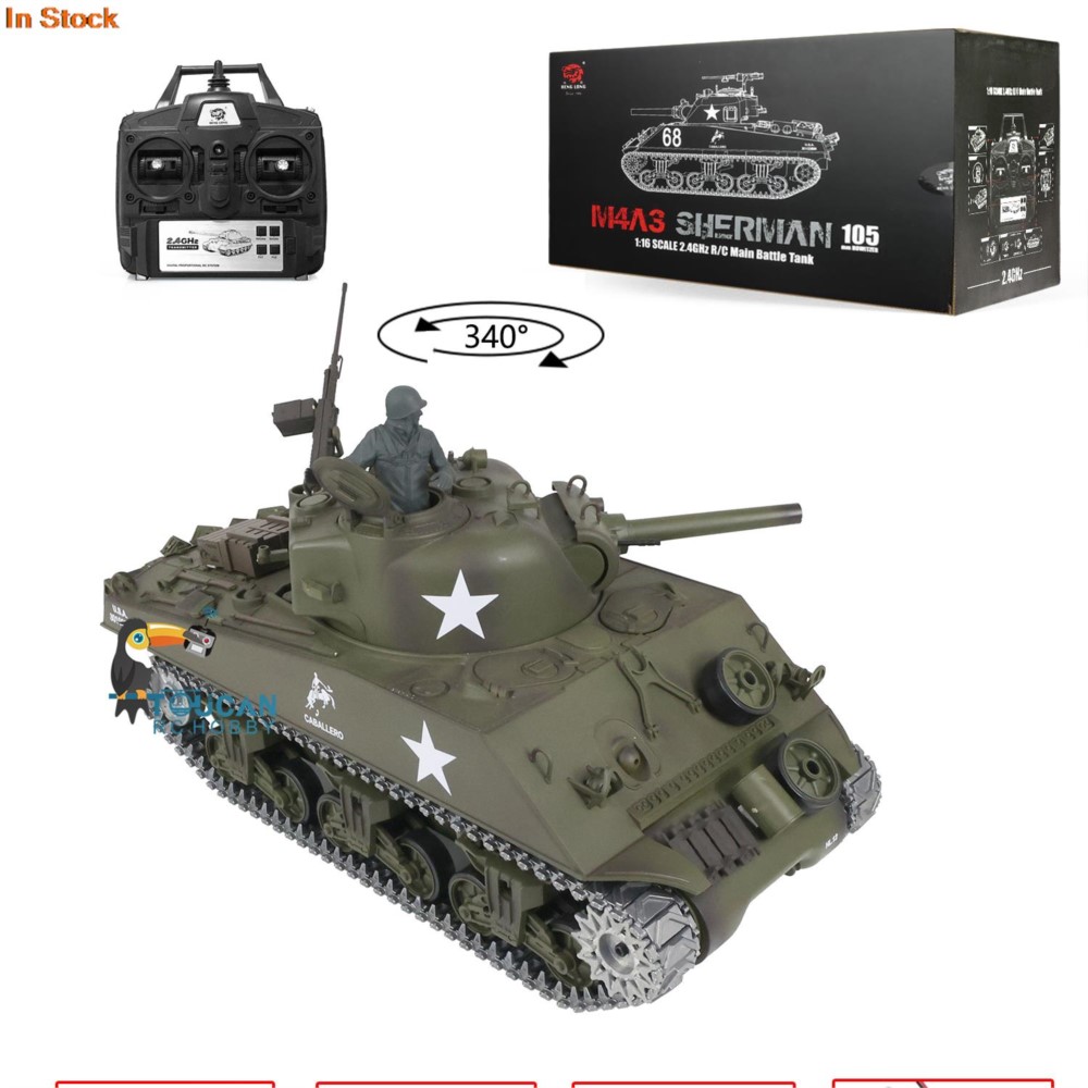 รถถังบังคับวิทยุ Henglong 1/16 - Rc Hobby Tank บทวิจารณ์และราคา