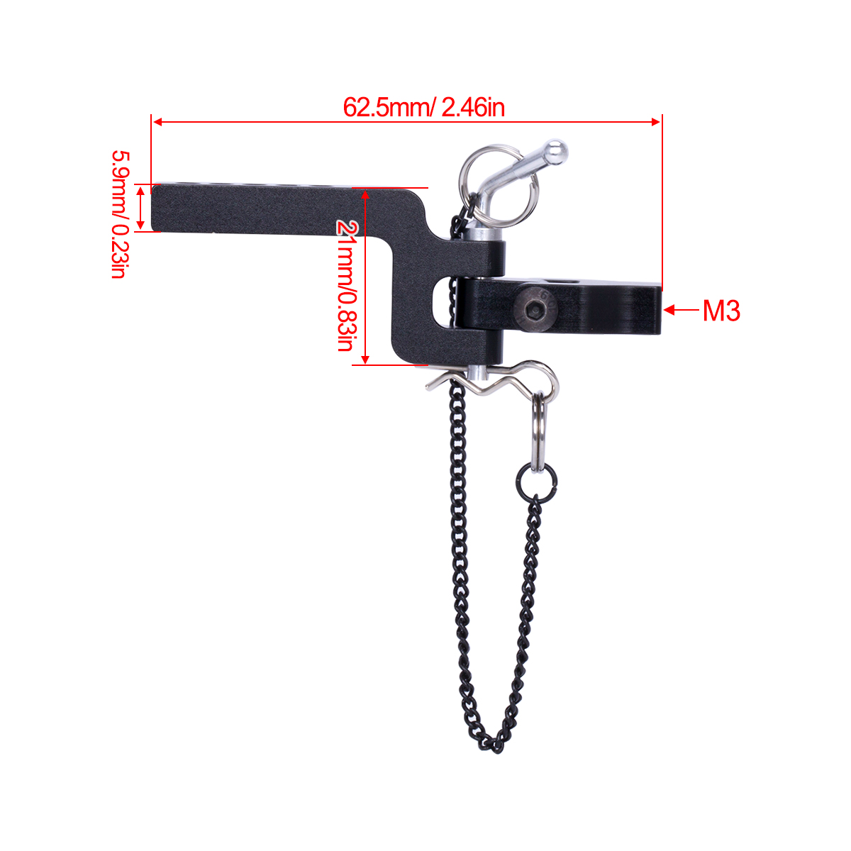 CNC Trailer Hook อุปกรณ์กู้ภัย - Rc Hobby Racing บทวิจารณ์และราคา