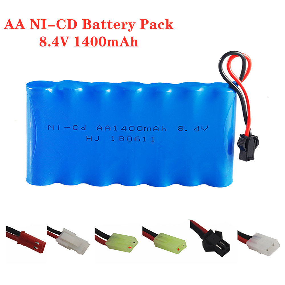 8.4V 1400Mah Ni-CD แบตเตอรี่แบ - Rc Hobby Trucks บทวิจารณ์และราคา