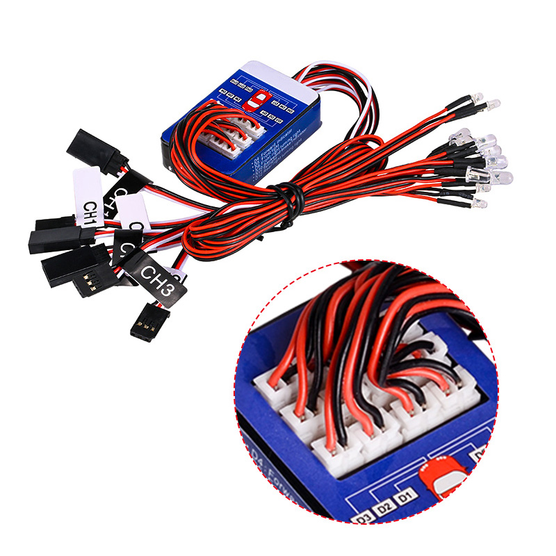 ชุดระบบไฟ LED สำหรับรถ RC ขนาด - Rc Hobby Drift Car บทวิจารณ์และราคา