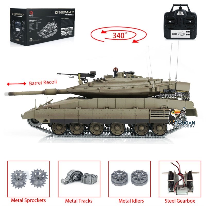 รถถังรบควบคุมระยะไกล Heng Long - Rc Hobby Tank บทวิจารณ์และราคา