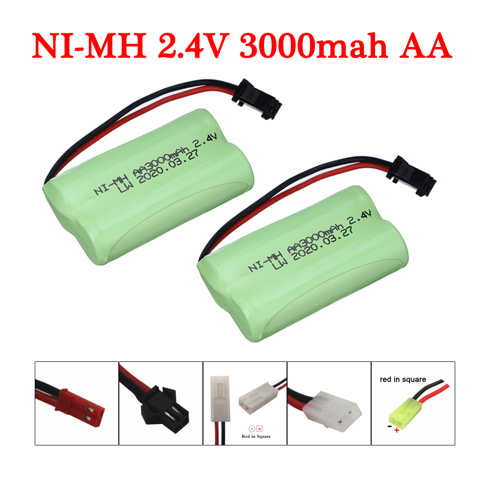 ก้อนแบตเตอรี่ NiMH AA 2.4V 300 - Rc Hobby Trucks บทวิจารณ์และราคา