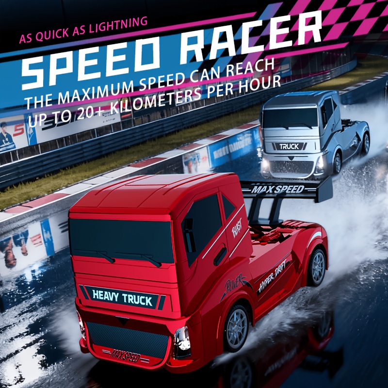 รถบรรทุกดริฟต์ RC 4WD ขนาด 1:2 - Rc Hobby Drift Car บทวิจารณ์และราคา