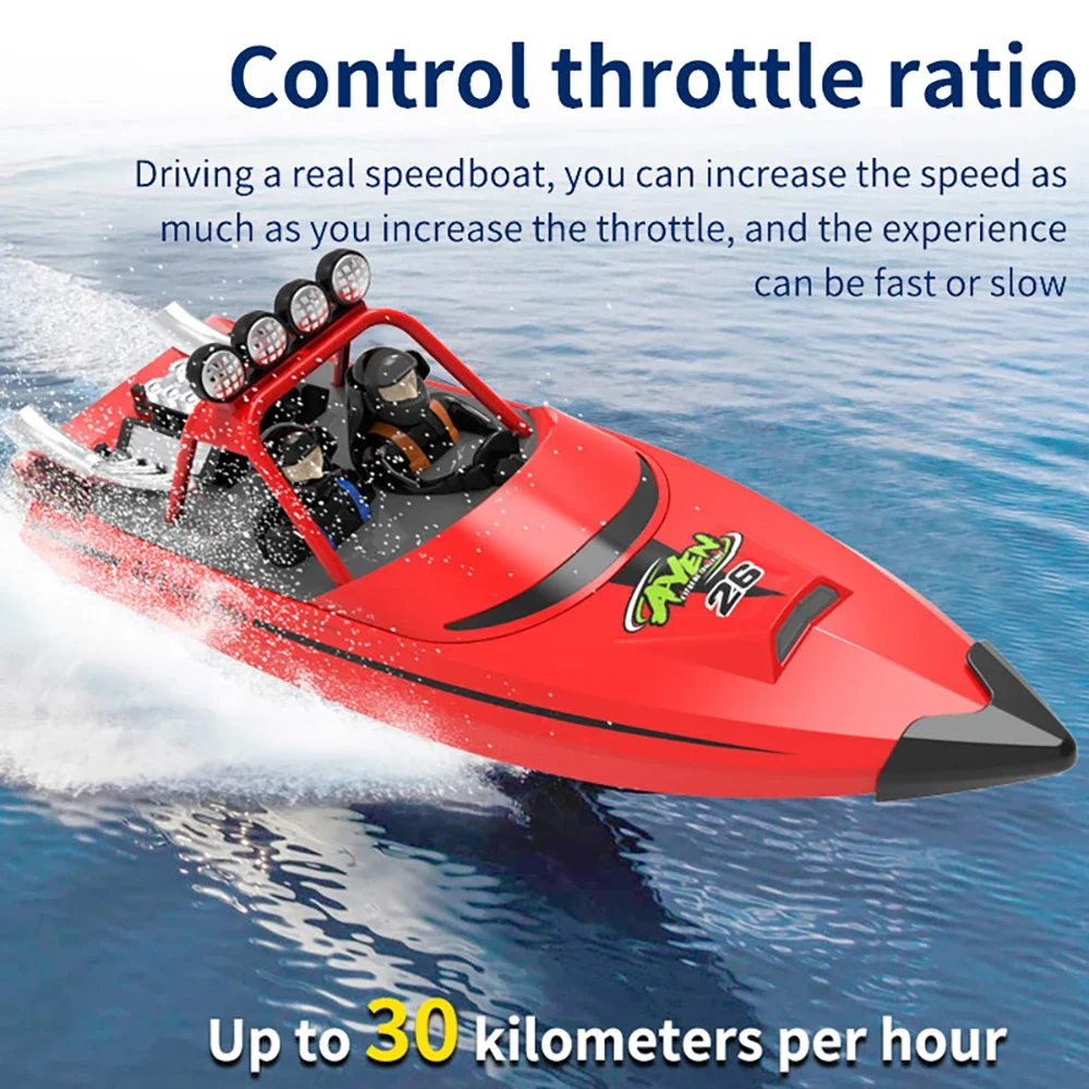 เรือ TY725 RC พร้อมปั๊มเทอร์โบ - Rc Hobby Grade Boat บทวิจารณ์และราคา