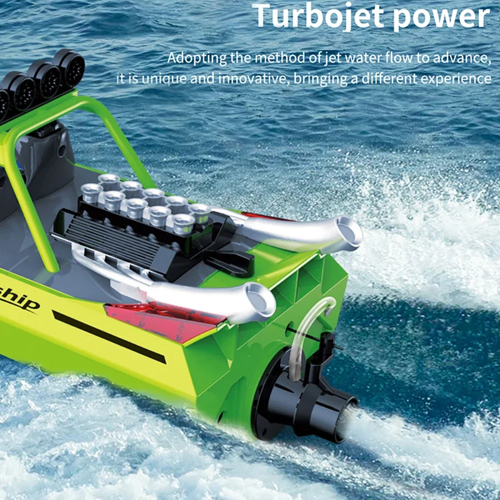 เรือ TY725 RC พร้อมปั๊มเทอร์โบ - Rc Hobby Grade Boat บทวิจารณ์และราคา