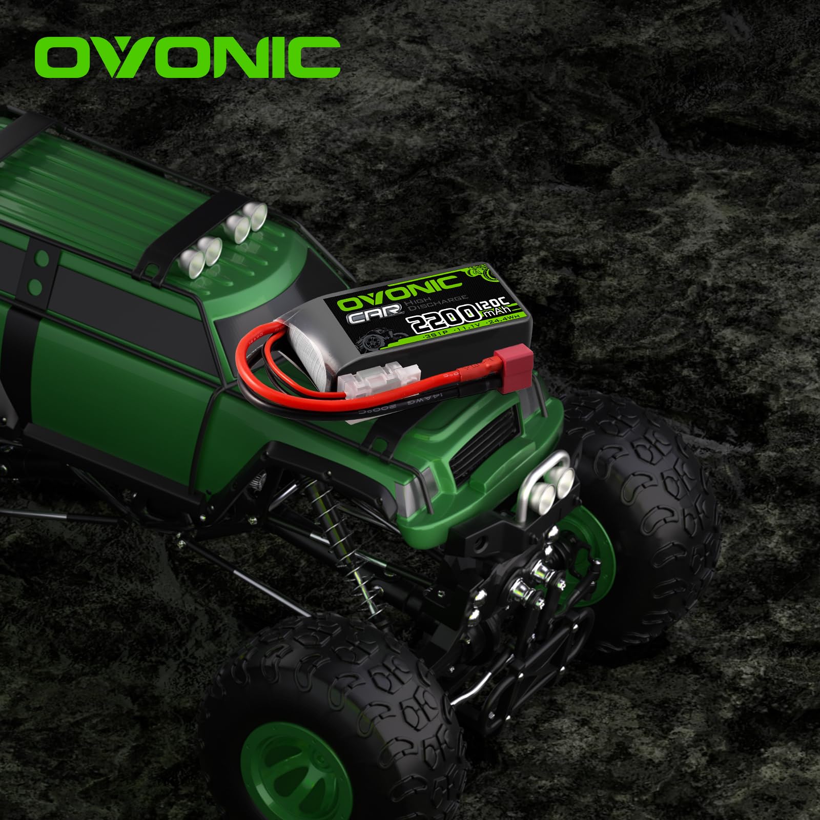 แบตเตอรี่ OVONIC 3S LiPo แบบสั - Rc Hobbyking บทวิจารณ์และราคา