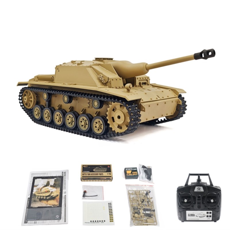 รถถังบังคับวิทยุพลาสติก Henglo - Rc Hobby Tank บทวิจารณ์และราคา