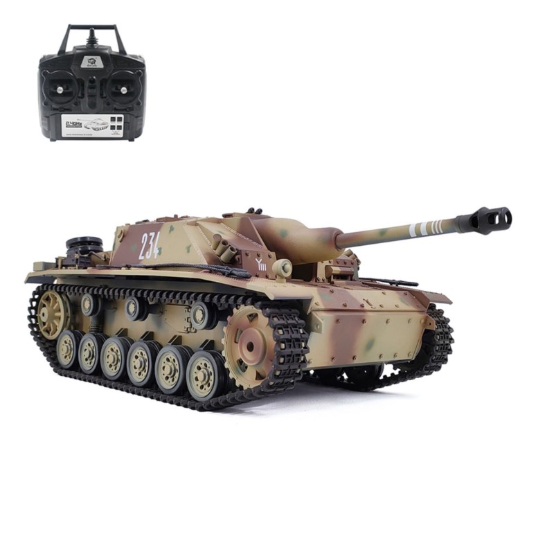รถถังบังคับวิทยุพลาสติก Henglo - Rc Hobby Tank บทวิจารณ์และราคา